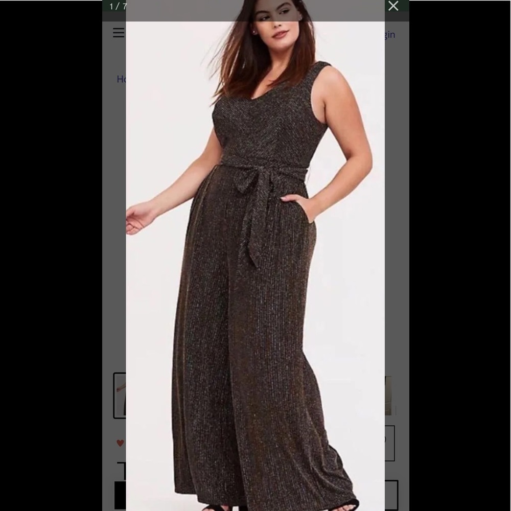 Sparkly romper